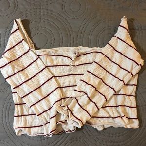 Off the shoulder long sleeve